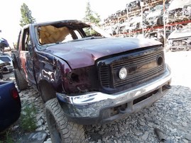 2000 Ford F-250 XLT Burgundy Extended Cab 7.3L AT 4WD #F24755